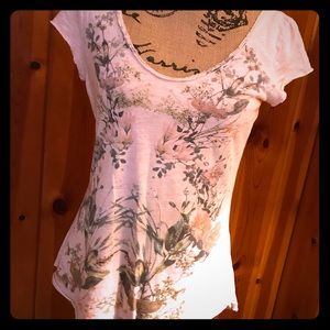 Motivi (Italy) T-shirt w/ floral design